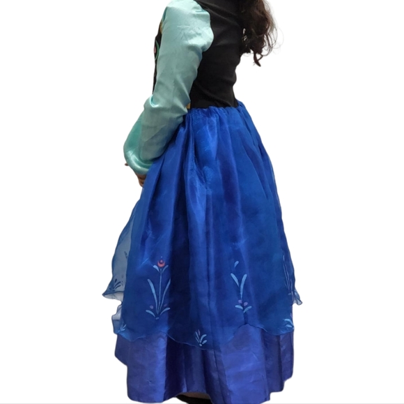 Disney Frozen Anna Kids Cosplay Costume - Picture 3 of 7